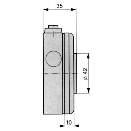 DEURMAGNEET  DORMAKABA EM 500 A
